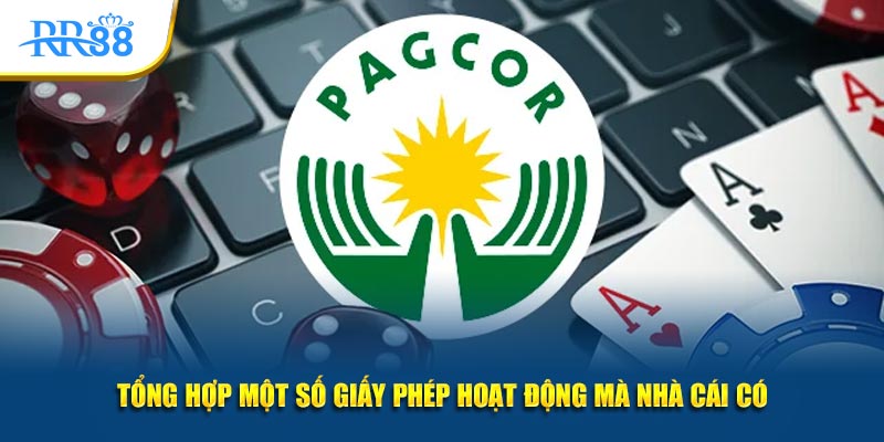 Tổng hợp một số giấy phép hoạt động mà nhà cái có